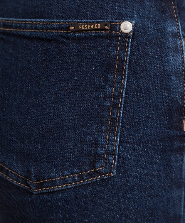 Peserico Blue jeans with logo P04977LH04282 изображение 5