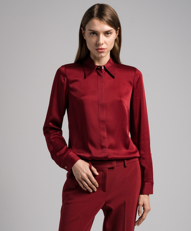 Michael Kors Бордовая блуза CWA7110258601 изображение 3