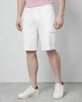Brunello Cucinelli Белые шорты M0T353222G
