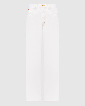 SLVRLAKE Белые джинсы London LNDJ407PNATW