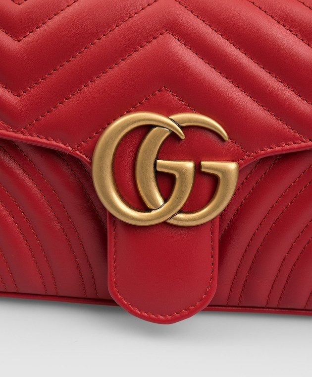 Gucci Красная кожаная сумка 