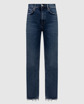 AGOLDE Сині джинси з ефектом потертості A9096B1255