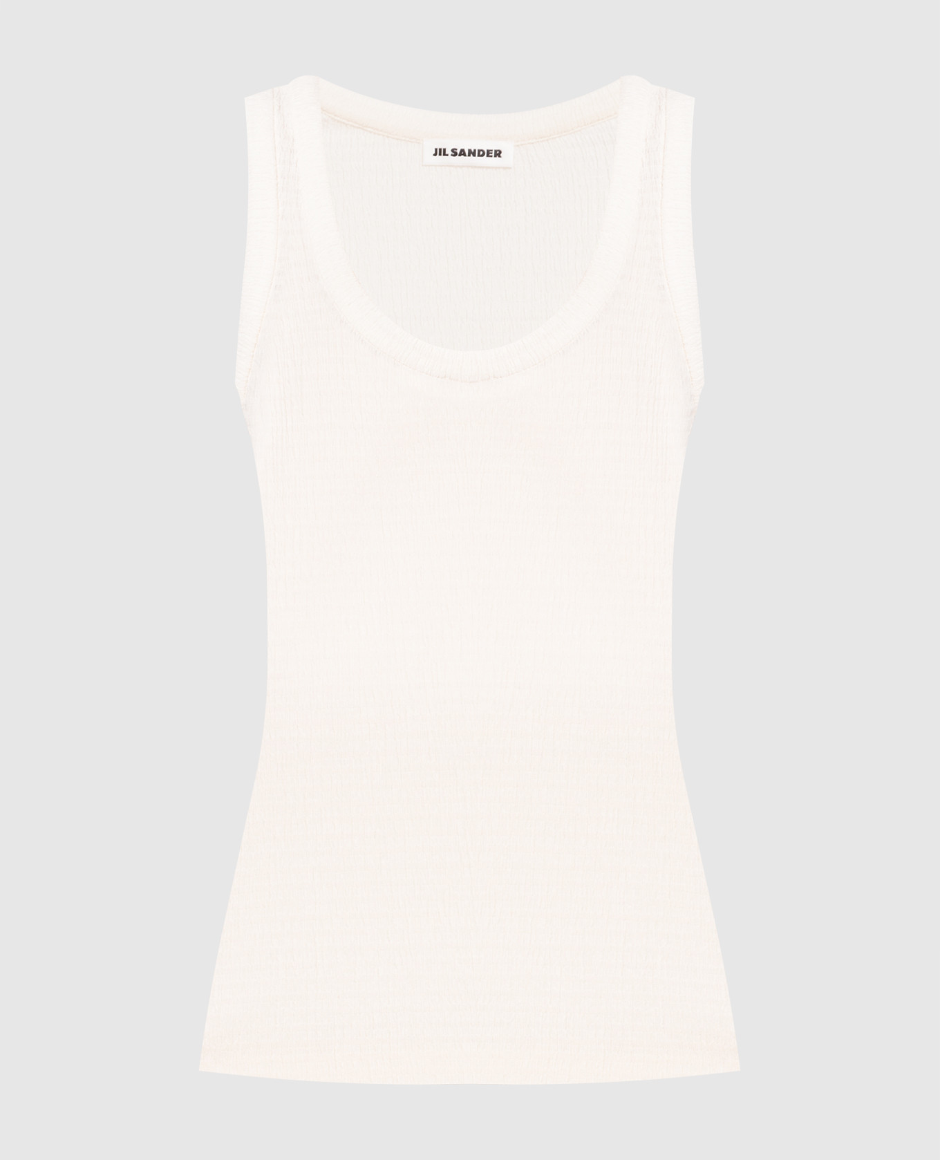 Beige top with a reaper effect