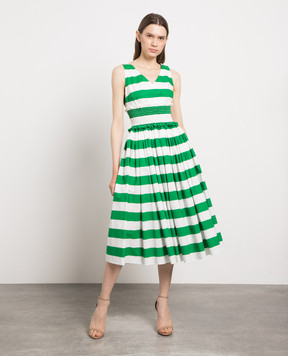 Dolce&Gabbana Сукня міді в смужку F6D2STHS5HT