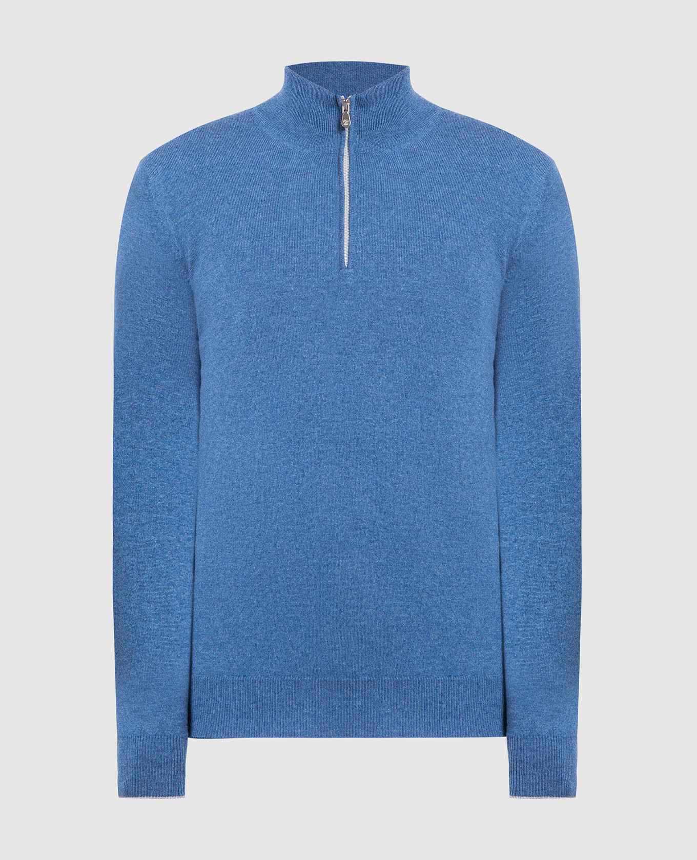 Blue cashmere sweater