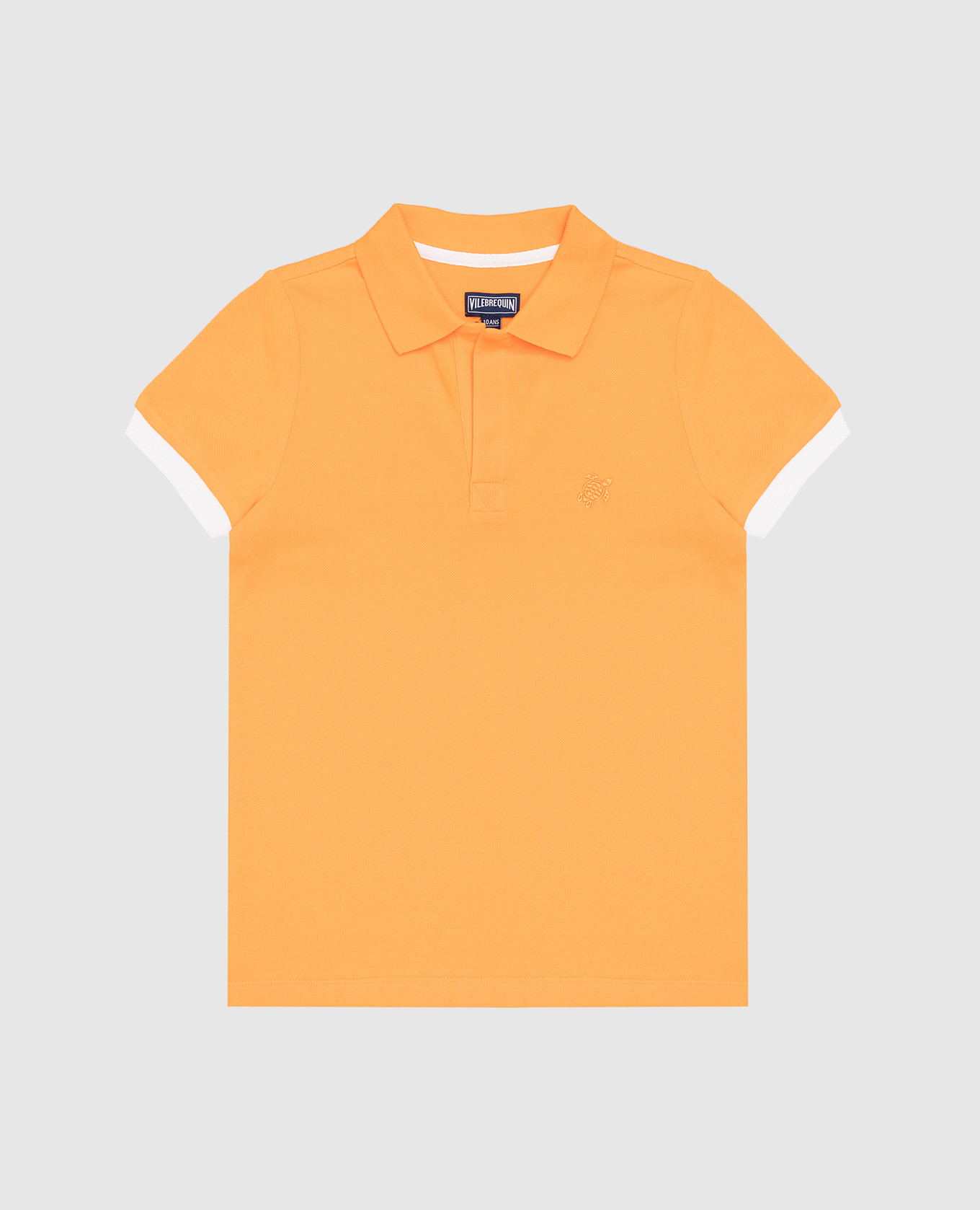Pantin orange polo shirt for children