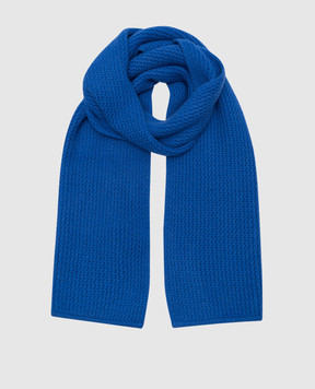 Ballantyne Синій шарф з вовни B1F0545W060