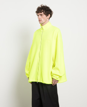 Vetements Жовта спортивна кофта з вишивкою логотипу UE63JA200Y