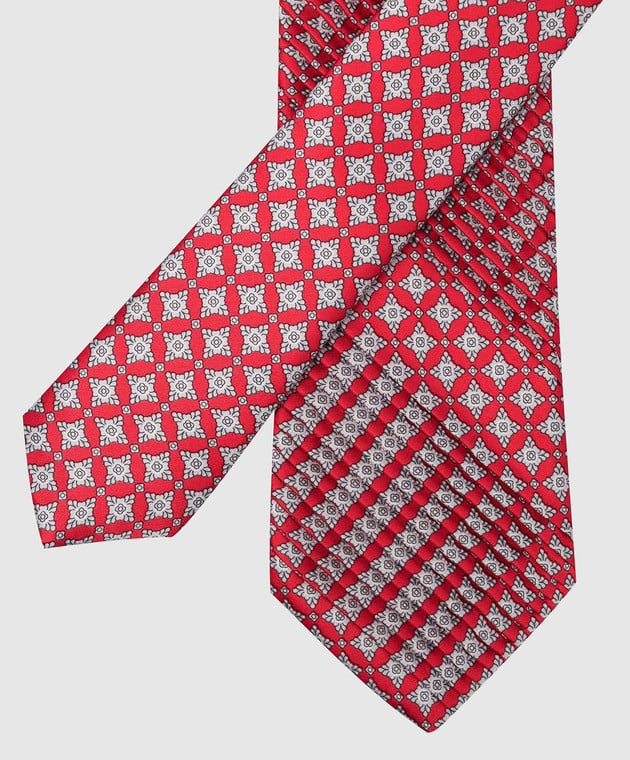 Stefano Ricci Children's red patterned silk tie YCP1423052 image 3