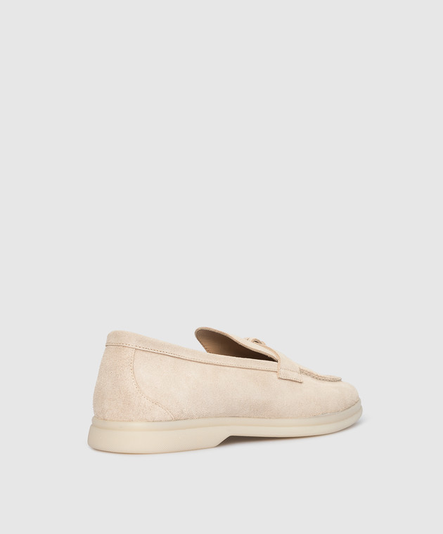 Babe Pay Pls Light beige suede slippers FLAVIA image 3