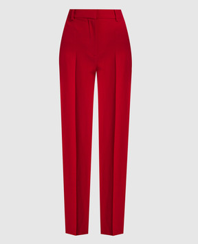 Alexander McQueen Красные брюки 705542QEAAA
