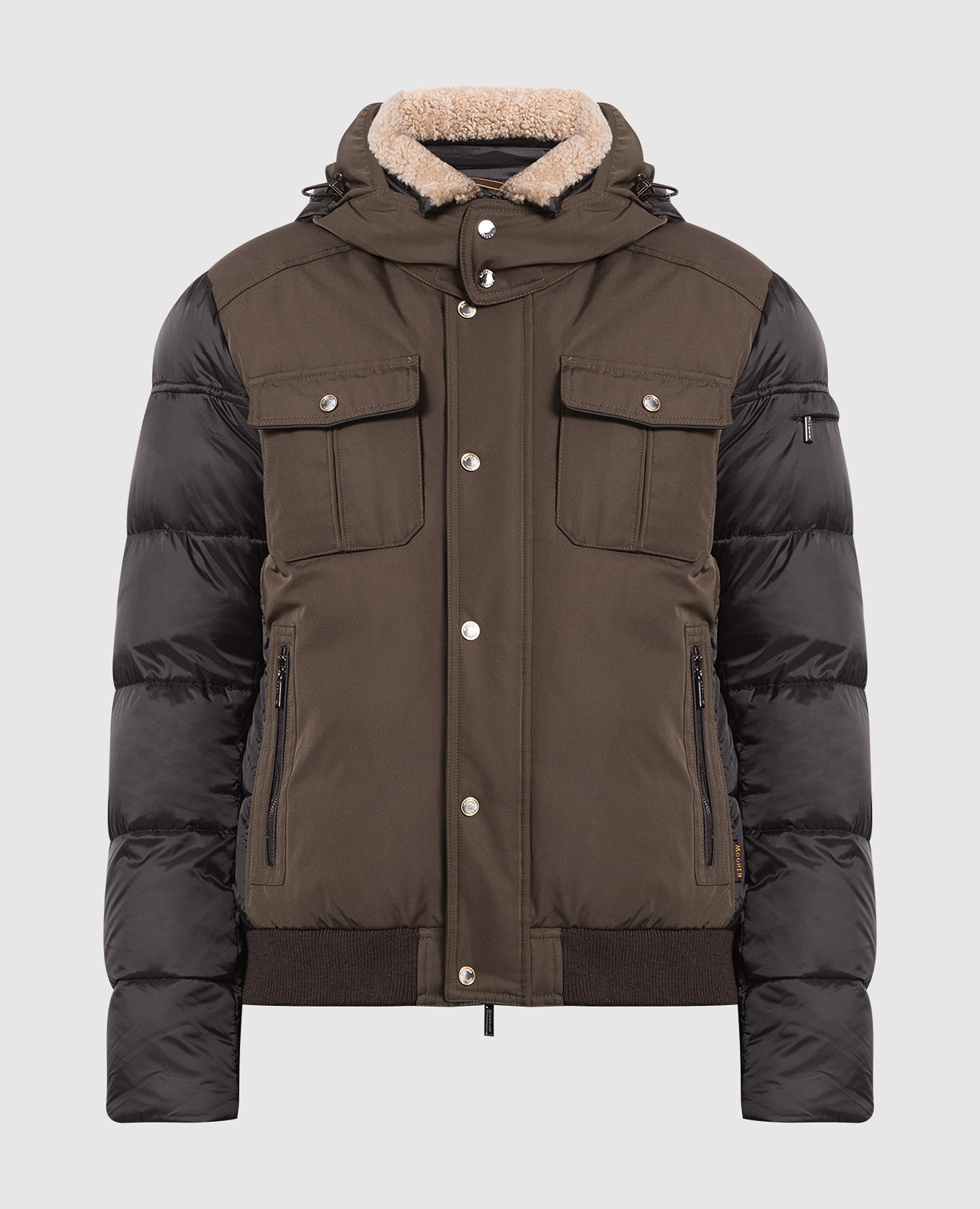 

Пуховик Clif-WCO цвета хаки, Пуховики