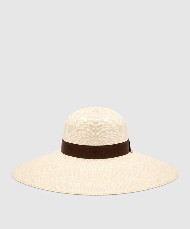 Moeva Світло-бежевий солом'яний капелюх Romana ROMANA0617