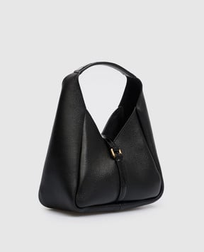 Givenchy Чорна шкіряна сумка-хобо Mini G-HOBO BB50QNB1M2