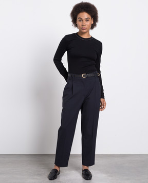 Brunello Cucinelli Серые брюки с шерстью M0W07P8308