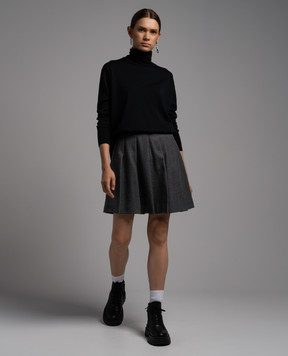 John Smedley Черный гольф Mallery из шерсти MALLERY