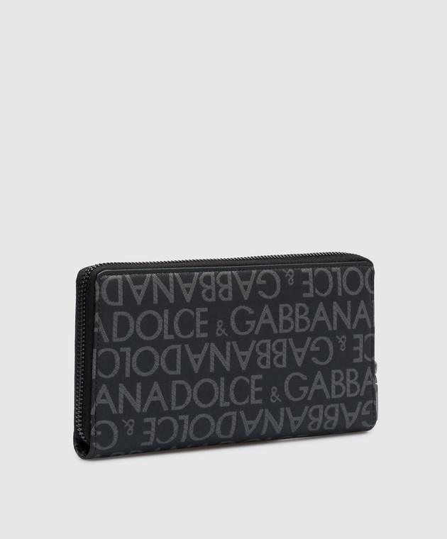 Dolce&Gabbana Gray wallet with logo print BP1672AJ705 image 2
