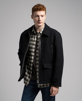 Tom Ford Черная куртка из шерсти OJR001FMW011F23