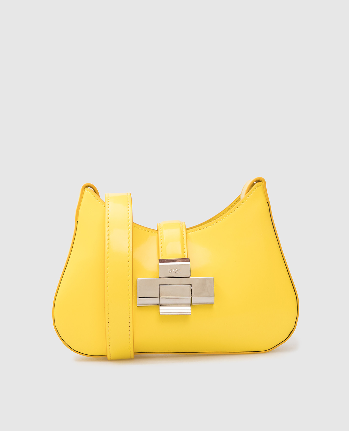 Желтая сумка-хобо мини Lolita