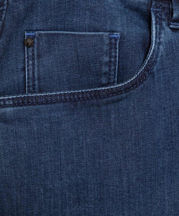 Stefano Ricci Blue jeans with logo M8T31S2120T4709 image 5
