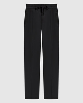 Dolce&Gabbana Черные брюки с логотипом GYACETGG731