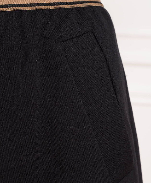 Brunello Cucinelli Black sports pants MH827SC599 изображение 5