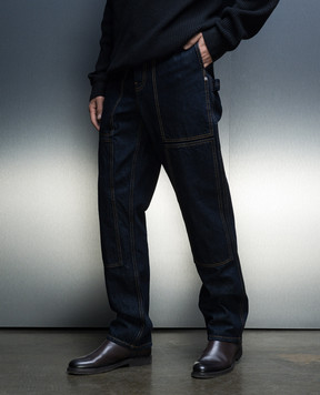 Helmut Lang Синие джинсы N06DM202