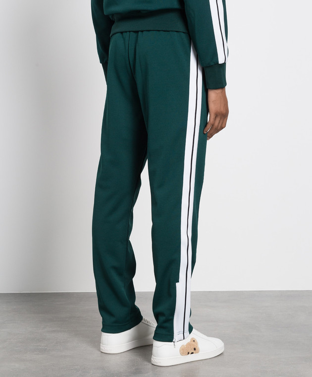 Palm Angels - Dark Green Sweatpants With Stripes PMCJ001C99FAB001 - buy with  Romania delivery at Symbol