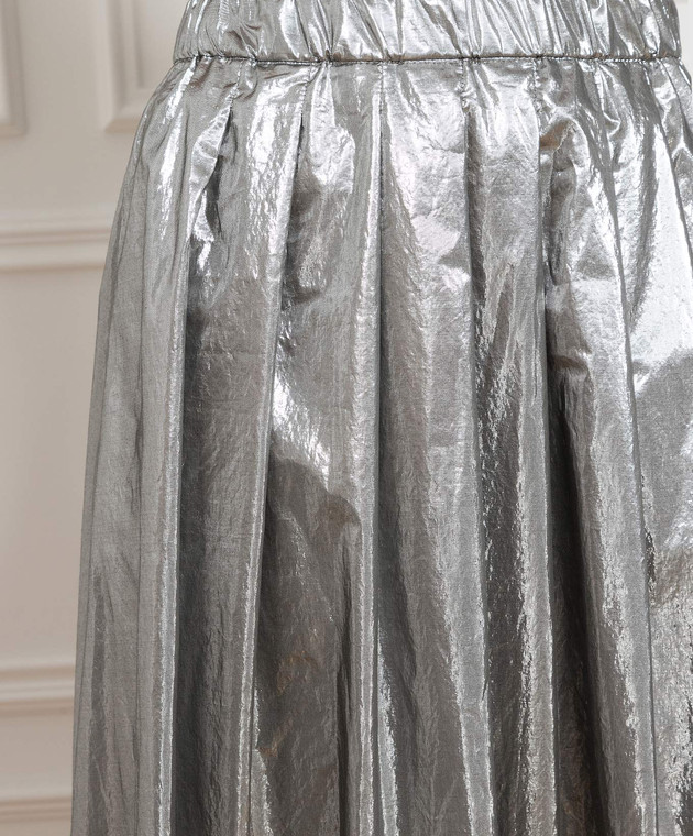 Max Mara Weekend - Silver midi skirt VARENNA - buy with Bulgaria ...