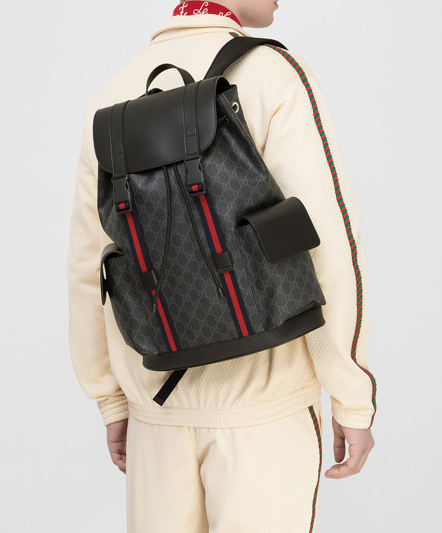 Gucci Черный рюкзак 495563K9R8X изображение 2