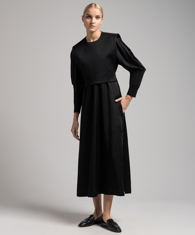 Jil Sander Black dress with a belt J02CT0246J76018 image 3