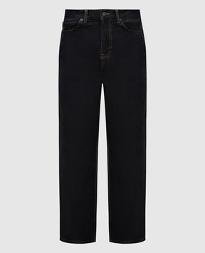WARDROBE.NYC Черные джинсы с логотип патч W2048PC