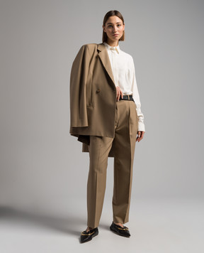 Toteme Біла блуза із шовку 241WRT989FB0073