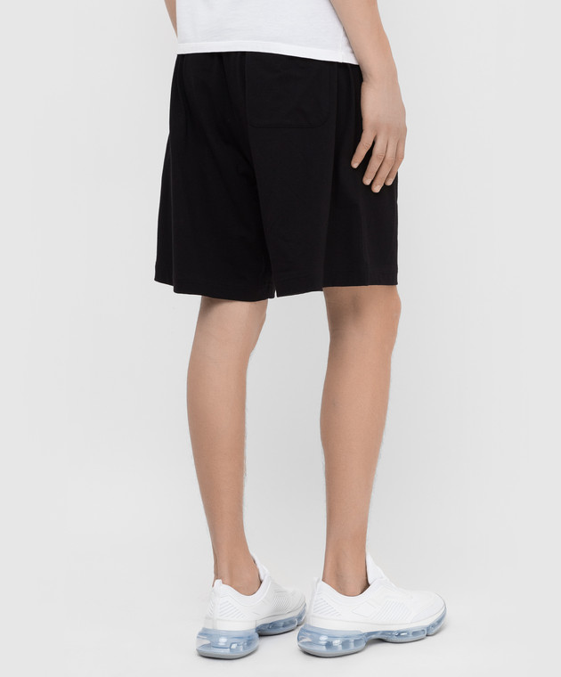Vetements Черные шорты с логотипом UE52TR130B изображение 4