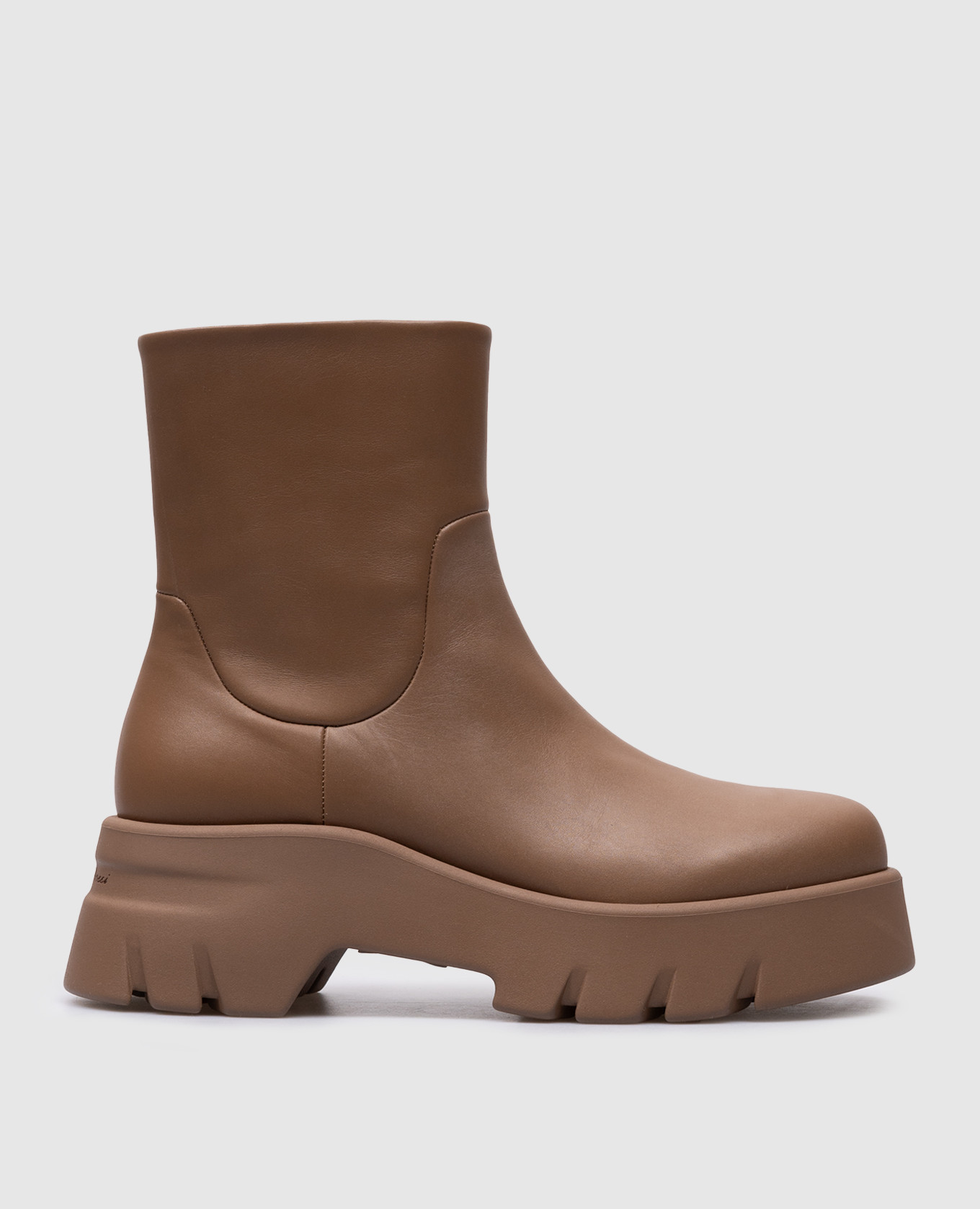 Montey brown leather boots