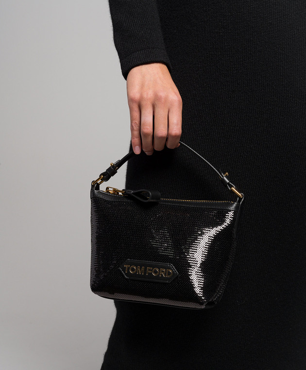 Tom Ford Small Sequins Bucket Bag