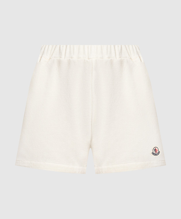 Moncler Beige shorts with logo 8H00022596LS