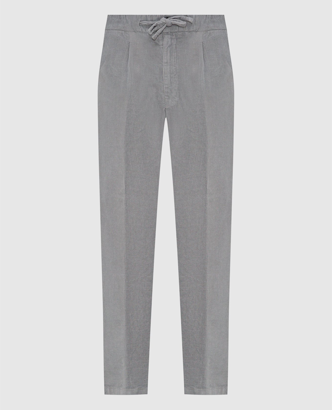 Gray corduroy pants
