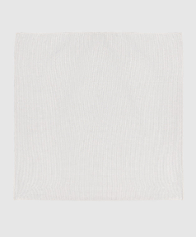 Stefano Ricci Children's white handkerchief-pache YFZ25COR1959