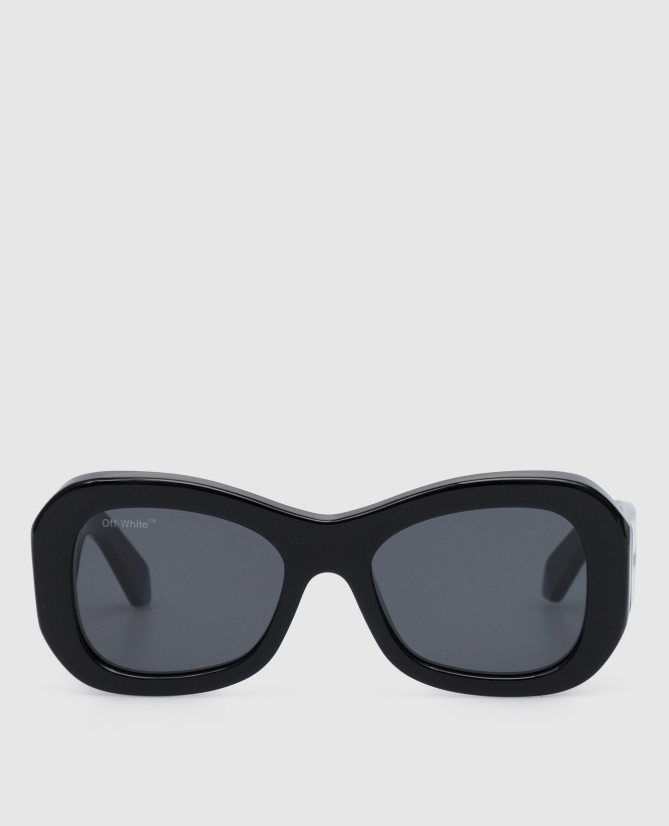 Черные очки Pablo с контрастным логотипом