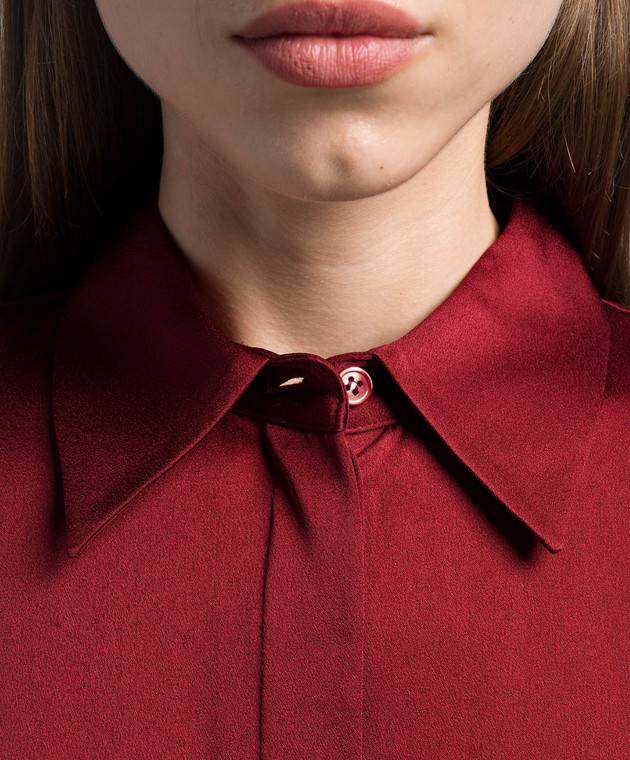 Michael Kors Бордовая блуза CWA7110258601 изображение 5