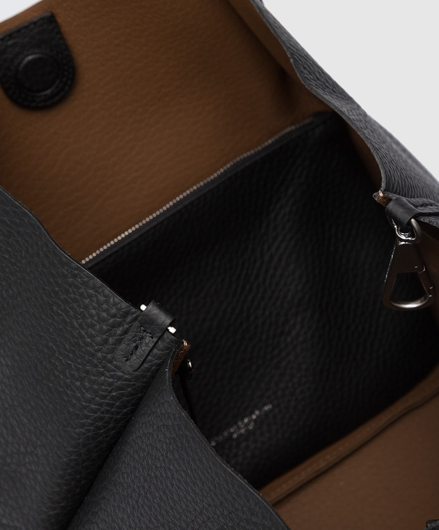 Sac à Main Tote GIANNI CHIARINI DUA En Cuir Multicolore - Modèle 9720RNGDBL2566 - Neuf Avec étiquettes