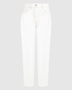 Peserico Білі джинси з логотипом P04525LQ04286