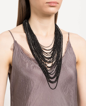 Marc Le Bihan Чорне намисто COL148