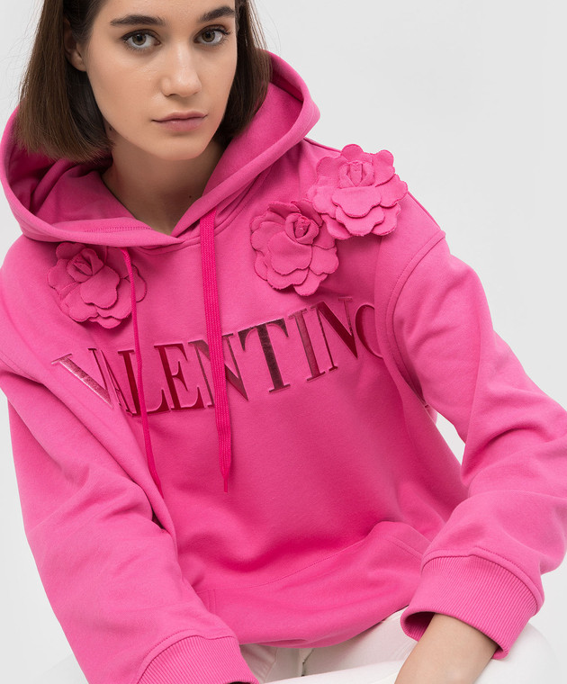 Valentino Рожеве худо з логотипом XB3MF16R73V зображення 5
