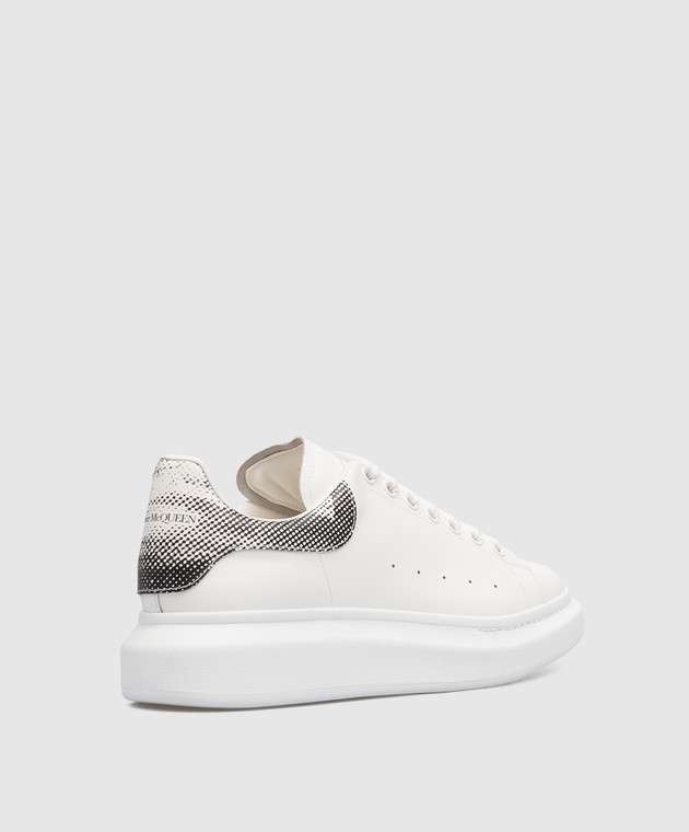 Alexander mcqueen larry store white leather sneakers