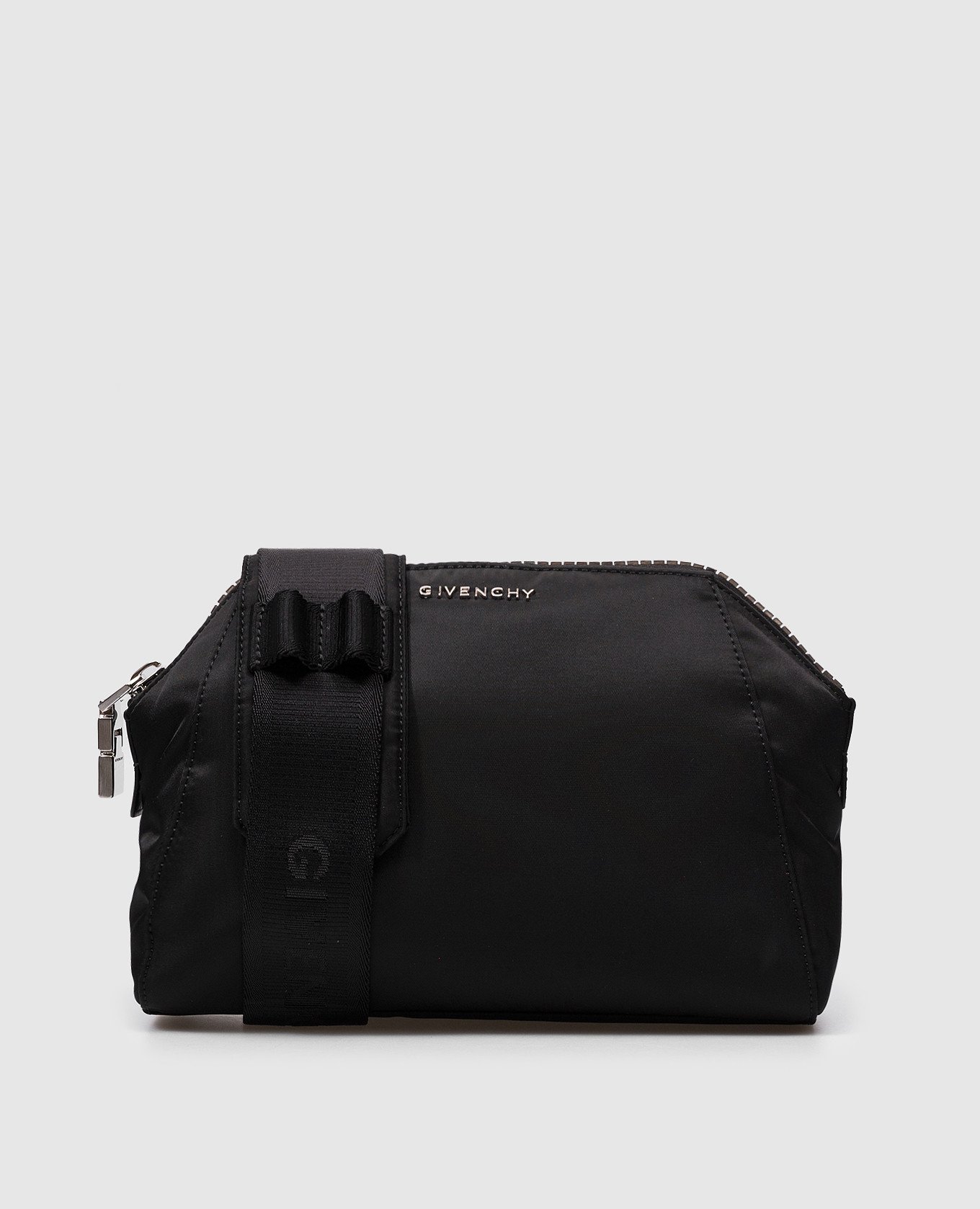 

Черная сумка Antigona с логотипом, Черный, Сумки через плечо