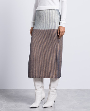 Maison Margiela MM6 Коричнева спідниця S52ME0004S18282