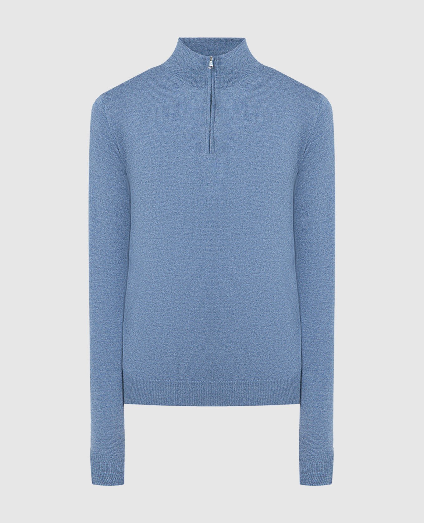 Blue woolen jumper