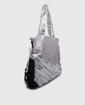 Innerraum Срібляста сумка-тоут Object  S04 S04SLBKPU00